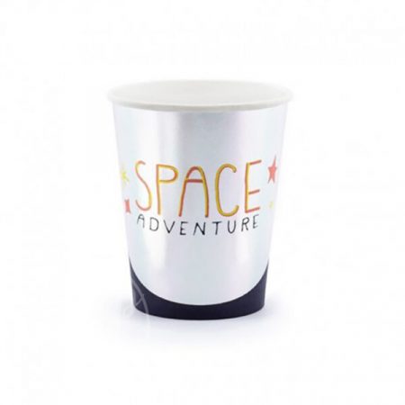 Стаканы бумажные Space 8 шт
