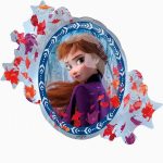 Шар воздушный фигурный с гелием Холодное сердце 2