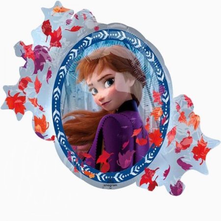 Шар воздушный фигурный с гелием Холодное сердце 2