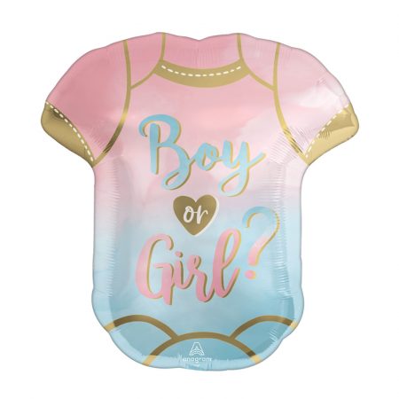 Шар Боди Boy or girl фигурный  гелием