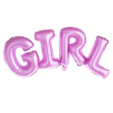 Воздушный шар надпись Girl
